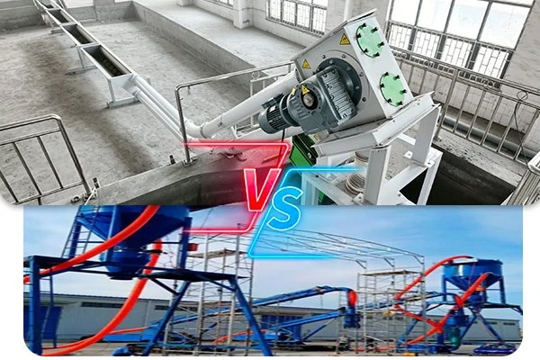Tubular Chain Conveyor VS Pneumatic Conveyor-2 Tubular Chain Conveyor VS Pneumatic Conveyor-2